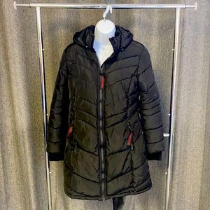 Weatherproof women’s size 14 black winter coat